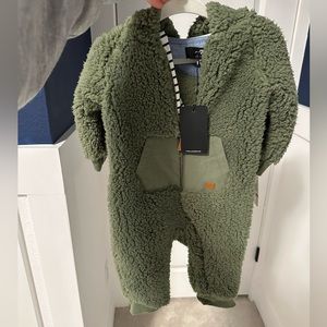 7 for All Man Kind baby Sherpa onesie